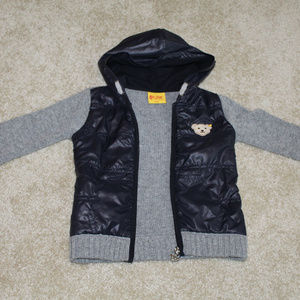 Steiff cardigan - Black Iris Strickjacke - 92/2Y